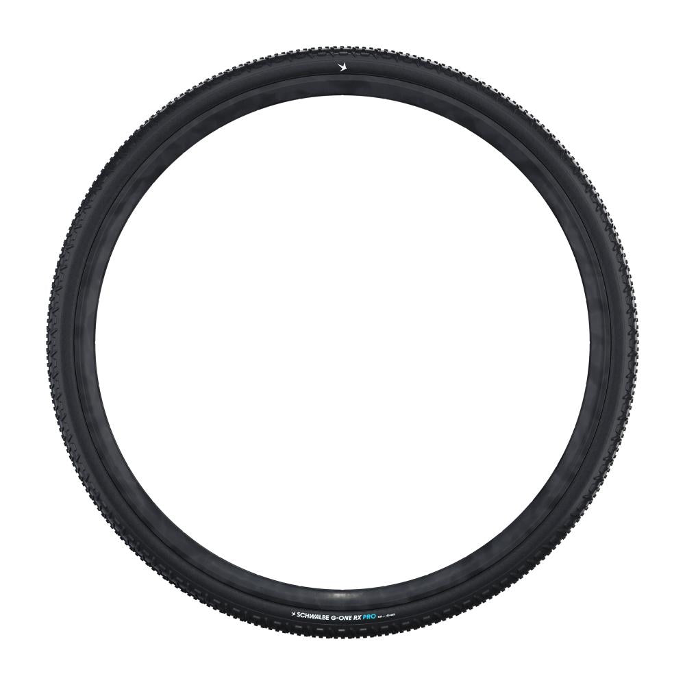 Schwalbe G-ONE RX PRO Evolution 45-622 Schwarz Gravel-Faltreifen mit V-Guard Pannenschutz.