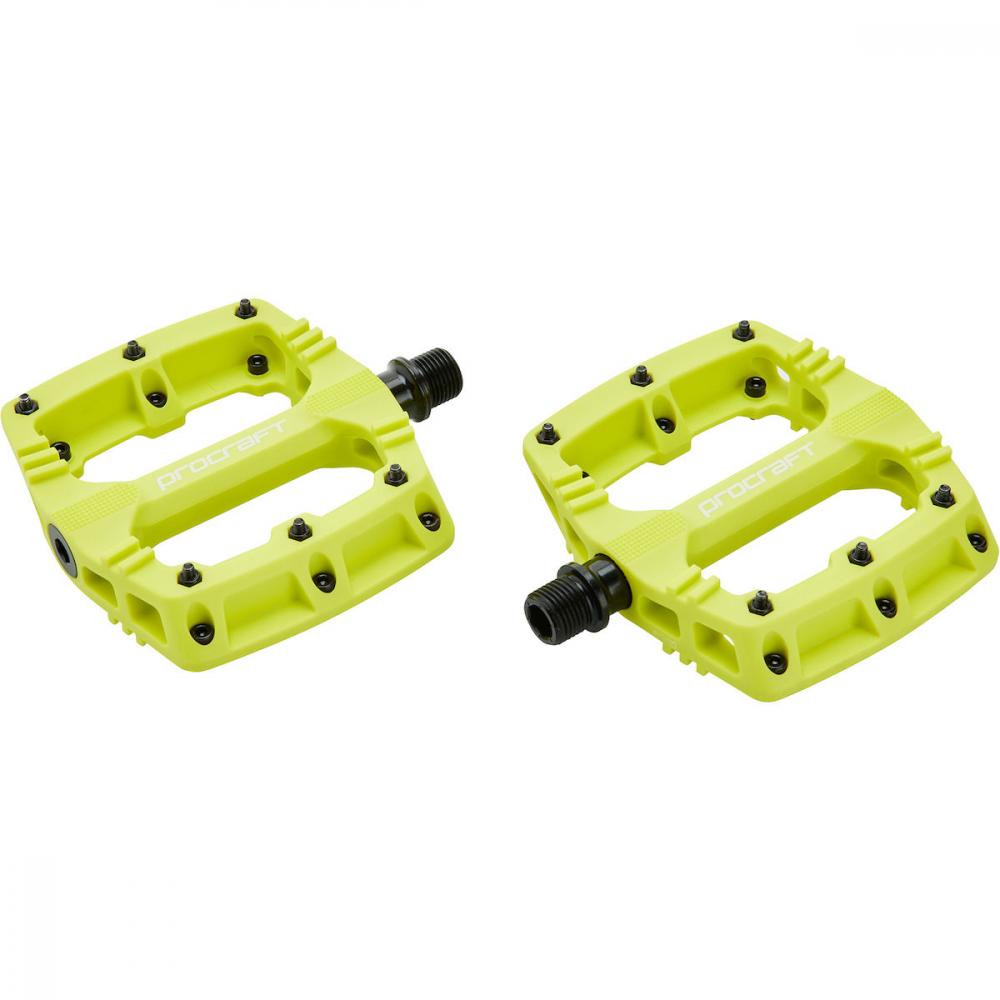 Small Grip Essential Kunststoff-pedale Lime Pa-gf Thermoplast, 102×100 Mm, 290 G 12 Pins Lsl-buchse Chromoly-achse