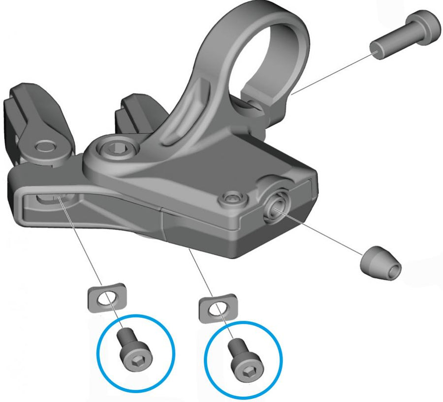 SHIMANO Befestigungsschraube SW-M8150 Schalthebel - Original Ersatzteil für SW-M8150