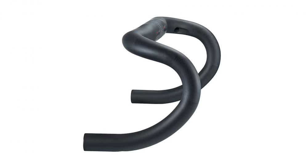 Ritchey Superlogic EvoCurve Carbon Rennlenker 31,8 mm, 44 cm Breite, 130 mm Drop, 80 mm Reach, 4° Backsweep, 2° Flare, interne Kabelführung, mattes UD-Carbon-Finish