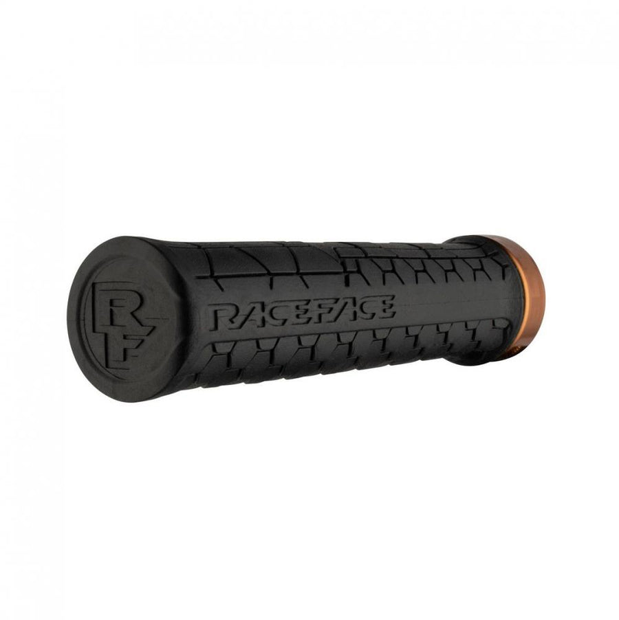 Race Face Getta Grip Lock-On Griff, 33mm, bronze/schwarz - sicherer Halt und präzise Kontrolle