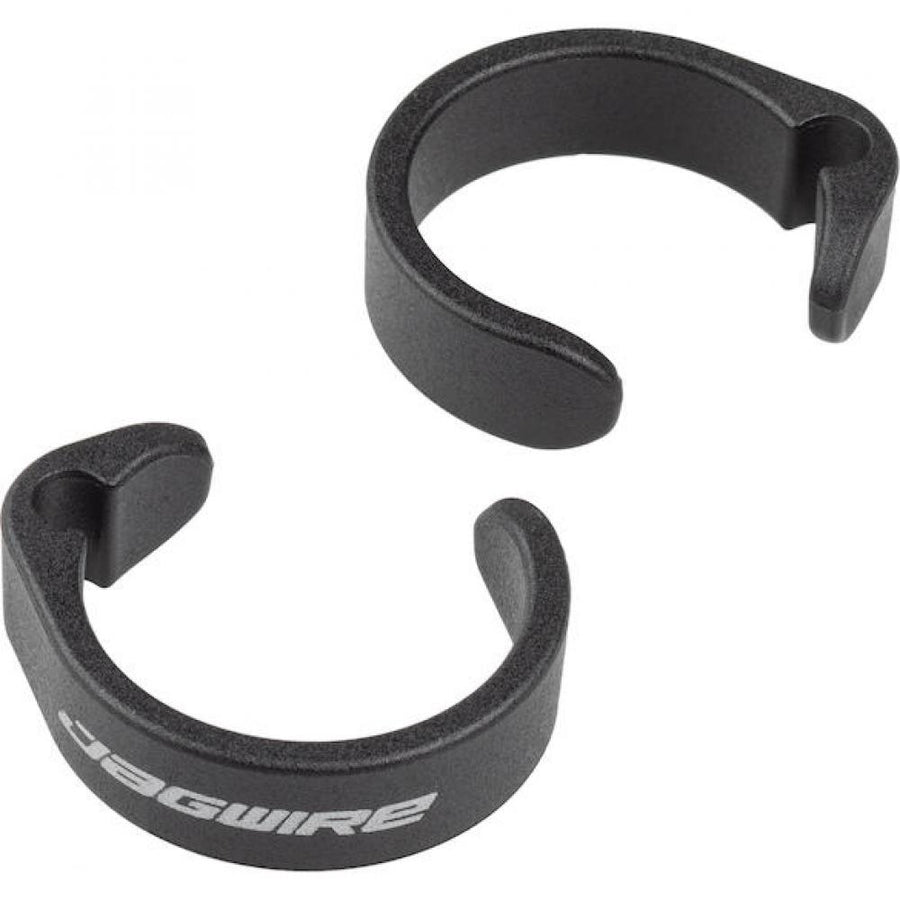 Jagwire Clip Ringe Ø 4-5 mm Schwarz - saubere Kabelführung am Lenker