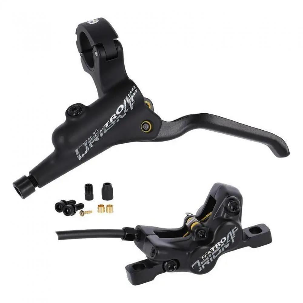 TEKTRO Bremse Orion 4P HD-M745 1900 mm Schwarz - kraftvolle 4-Kolben-Scheibenbremse