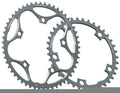 Kettenblatt Stronglight Type 130 S außen 50 Zähne, silber, 9/10-fach Material 7075-T6 Alu