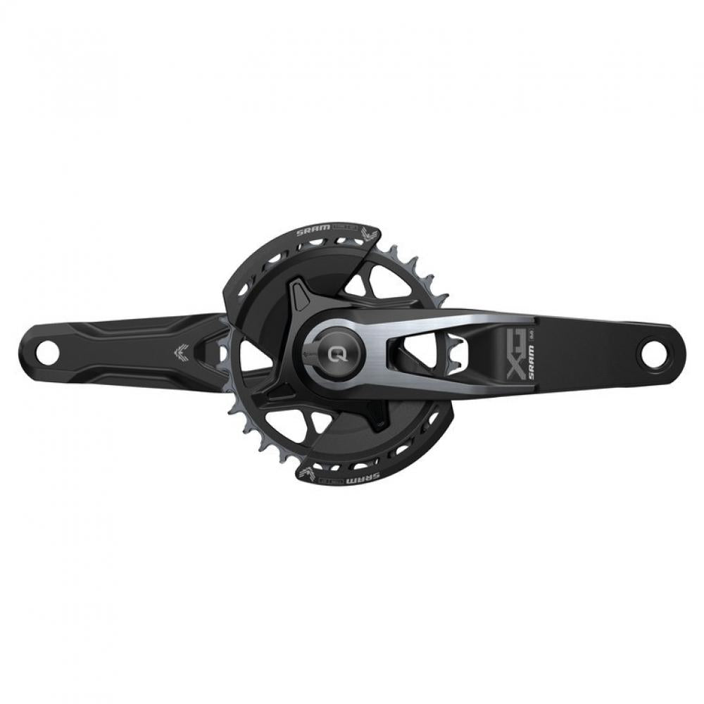 SRAM Kurbelgarnitur Quarq X0 Eagle T-Type AXS 175 mm - Präzise Leistungsmessung für MTB-Performance