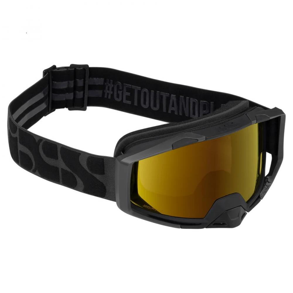 IXS Sports Division iXS Trigger Goggle Mirror unis black - maximale Sicht & Schutz