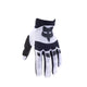 FOX Dirtpaw Vollfingerhandschuhe Weiß L mit TPR-Knöchelschutz