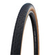 Schwalbe Reifen Road Cruiser 27x1.25 32-630 schwarz/beige HS484 Draht - Drahtreifen - Gumwall