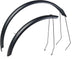 Specialized ROLL FENDER SET 700C BLACK - zuverlässiger Spritzschutz für City- und Trekkingräder - Schutzblech