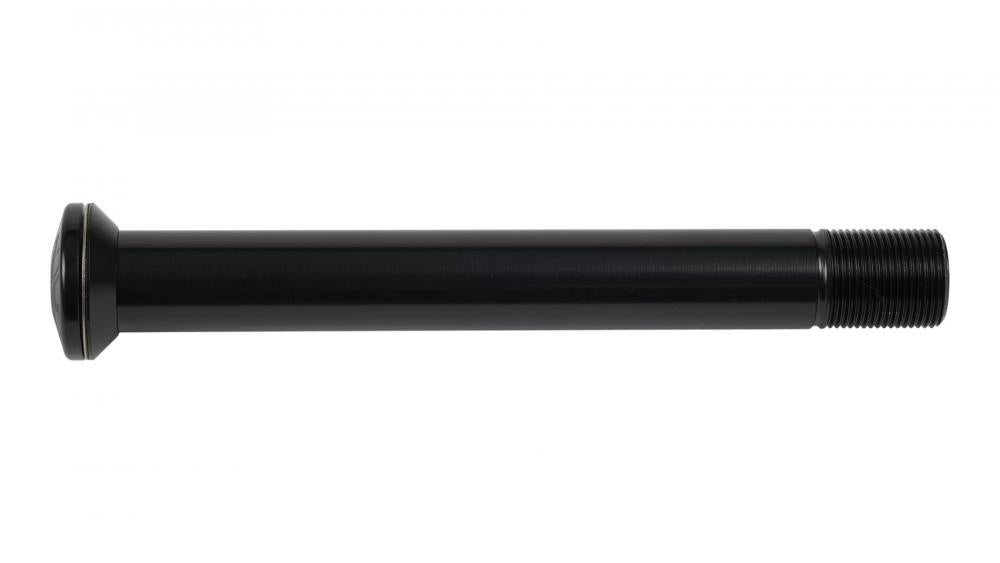 FRONT Achse AXL FRONT - COMO (GEN.1) THRU-AXLE 15X100MM BOLT-ON 5MM HEX HEAD M15X1.0PX129.7MM BLACK (QR32-F129)