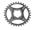 Graues Stronglight Direct Mount Kettenblatt 32Z für SRAM MTB 1x11 Schaltungen, 6mm Offset.