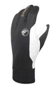 CHIBA Bernina - Radhandschuhe, winddicht, Softshell & Nappa-Leder, Größe 7, sz/gold