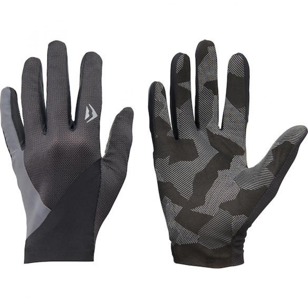 Merida Handschuhe SECOND SKIN grey pepper L grey pepper - atmungsaktiver Bike-Handschuh mit Top-Grip