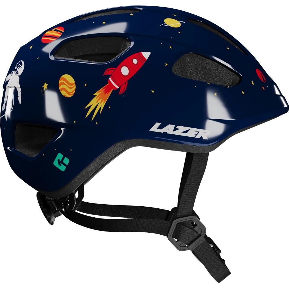 LAZER Helm Nutz 2.0 KinetiCore Kids & Junior blau S - sicherer Kinder-Fahrradhelm