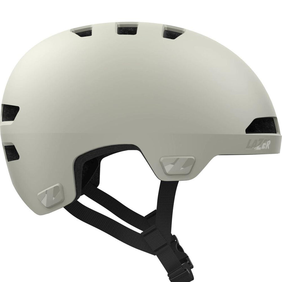LAZER Helm Maze KinetiCore Urban/E-Bike Matte White Stone S-M - sicherer City-Style