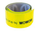 Wowow Snap Wrap Reflexband, gelb, 38x3 cm, reflektierend, selbstaufrollend, für Arm/Bein, mit weichem Veloursrücken, bruchsicherer Stahlkern, hohe Sichtbarkeit