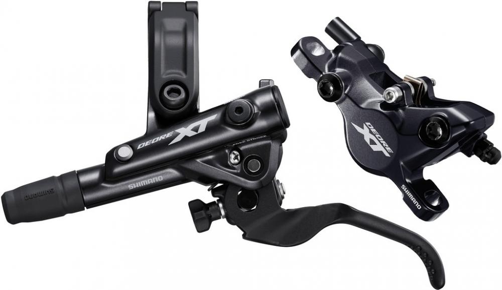 SHIMANO Scheibenbremse DEORE XT M8100 VR Scheibenbremse - Vorderrad Set befüllt