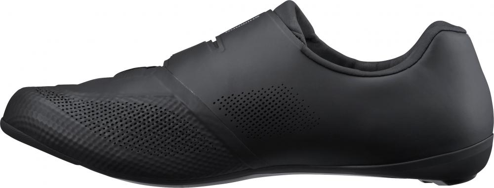 SHIMANO Fahrradschuhe RC503 Herren/Damen Road SPD-SL Fahrradschuhe Größe 45 breit Schwarz