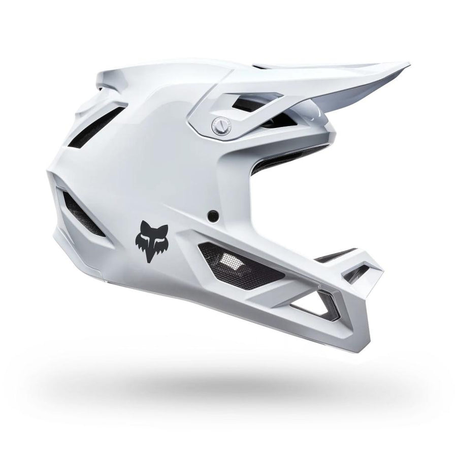 FOX Rampage Fullface MTB-Helm weiß Gr. S (55-56cm) Mips 360-Grad-Belüftung verstellbares Visier