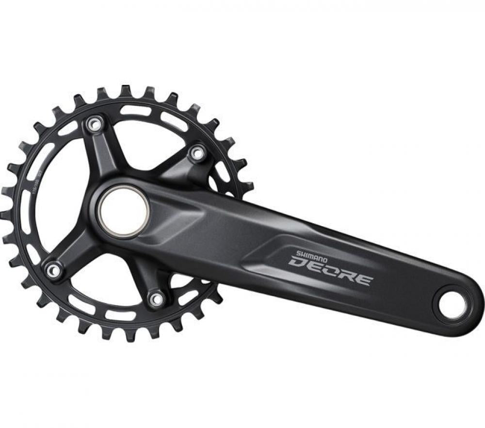 SHIMANO Kurbelgarnitur DEORE FC-M5100 Kurbelgarnitur - 10-fach, 11-fach, 170 mm, 30 Zähne