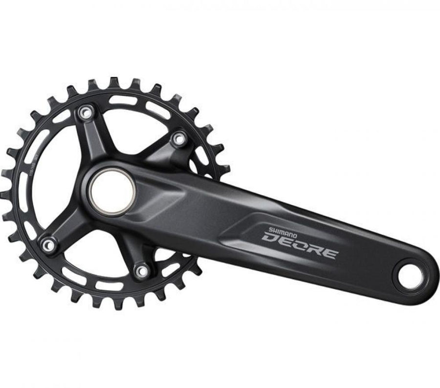 SHIMANO Kurbelgarnitur DEORE FC-M5100 Kurbelgarnitur - 10-fach, 11-fach, 170 mm, 30 Zähne