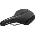 Procraft Sattel Comfort Plus Lady schwarz 262x192mm, komfortabler Damensattel für eine aufrechte Sitzposition.