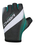 CHIBA Solar II - Radhandschuhe schwarz/petrol, XXL, atmungsaktiv & leicht gepolstert