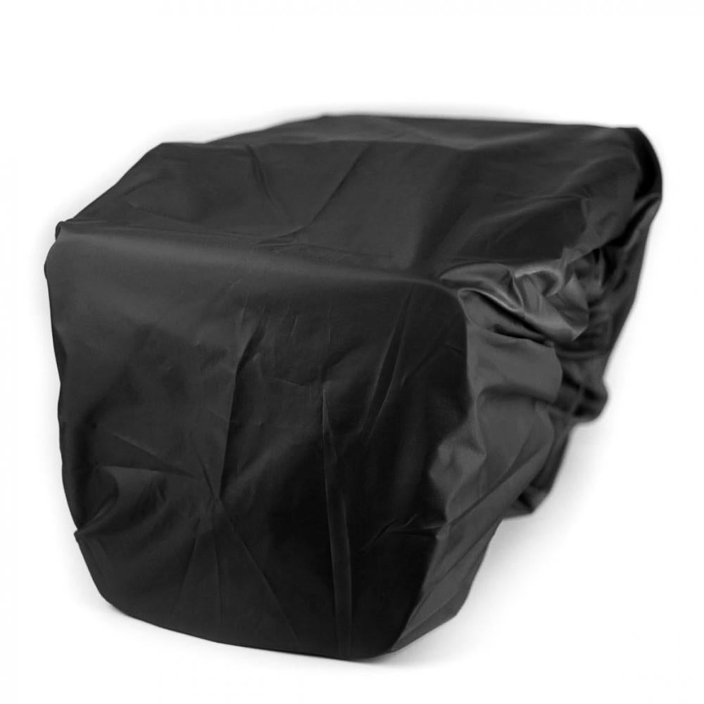 Haberland Überzug für Doppeltaschen schwarz - zuverlässiger Regenschutz für Fahrradtaschen