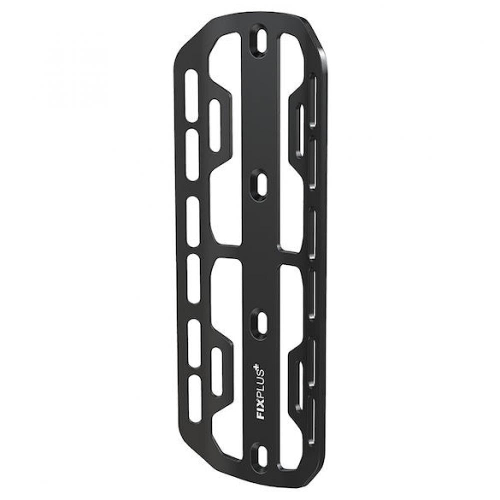 FixPlus Strap Board M ca. 22×7,5 cm Schwarz - stabile Cargo-Halterung fürs Bikepacking