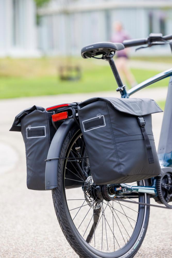 New Looxs Doppelpacktasche Leeds Double Black 2x 19L Black - clevere Gepäcklösung für Alltag und Tour