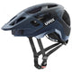 uvex react MTB-Fahrradhelm - Größe 56-59 cm, Mystic Matt, Double-Inmould, 3D IAS, monomatic, sportliches Gelände
