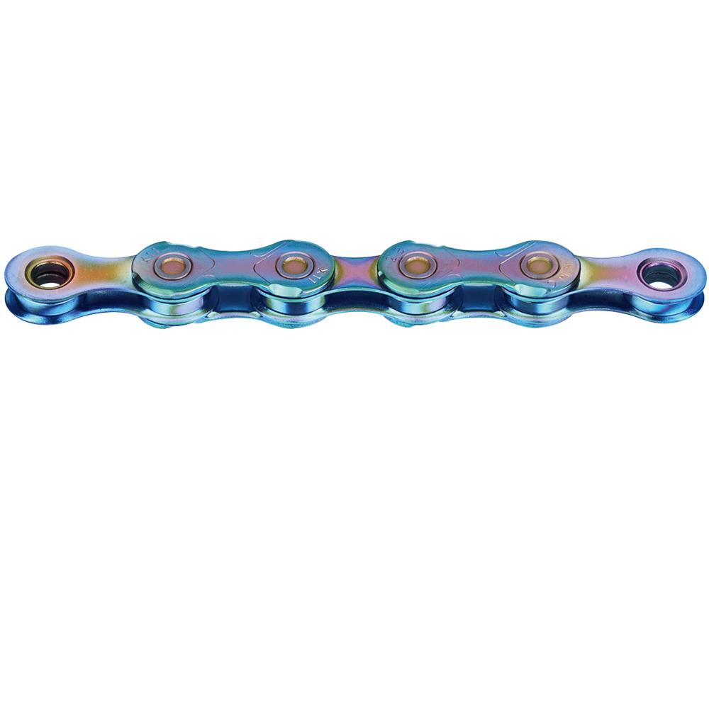 Schaltungskette X12 Aurora Waxed 12-fach - 126 Glieder - 1/2"x11/128" - Dlc-beschichtet - Leise - Langlebig - Für Mtb Und Rennrad
