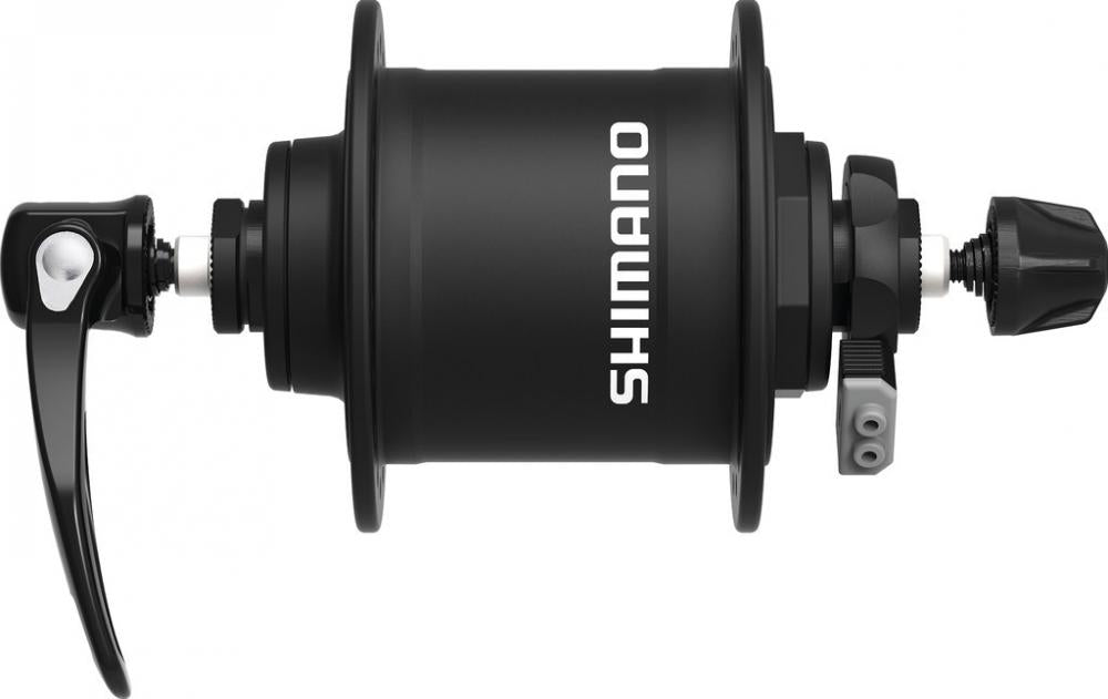 SHIMANO Nabendynamo ALIVIO DH-T4000-1N 6 Volt 1,5 Watt für Felgenbremse - Nabendynamo für Trekkingräder