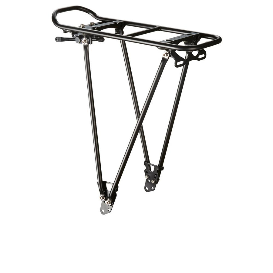 racktime FOLDIT ADJUSTABLE 2.0 Gepäckträger 24""-29"" Schwarz - Universeller Fahrradträger mit Snapit 2.0
