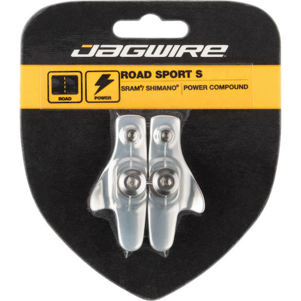 Bremsschuhe Road Sport Cartridge Für Rennrad Felgenbremse Silber - Starke Bremsleistung