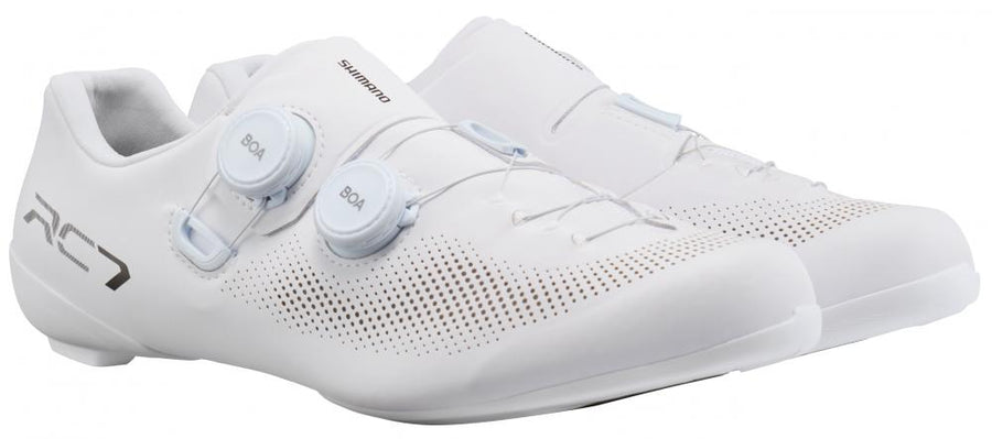 SHIMANO Fahrradschuhe RC703 Herren/Damen Road SPD-SL Fahrradschuhe Größe 41 Weiß