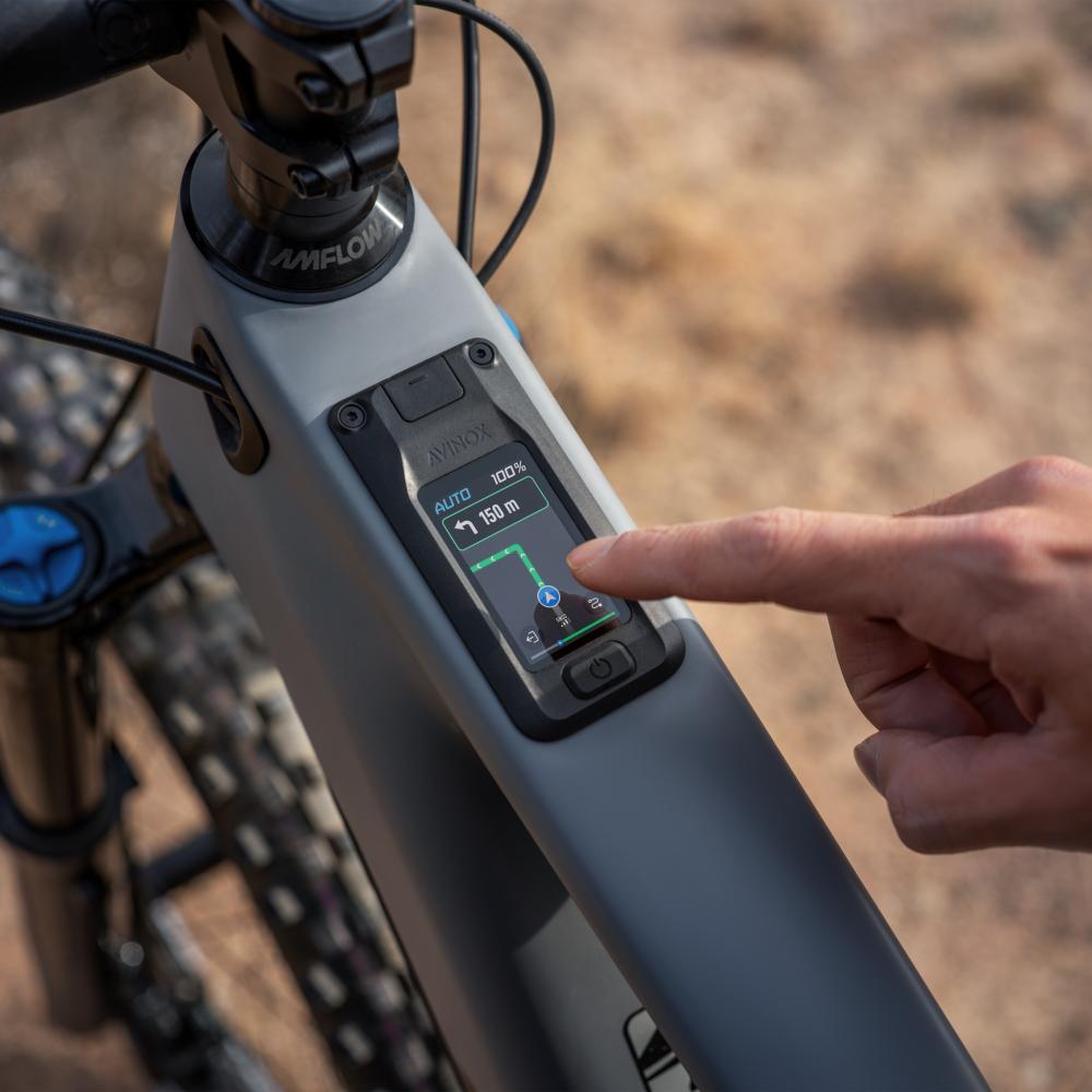 Amflow PR Carbon Pro E-MTB 800 Wh - Größe L, Basaltgrau