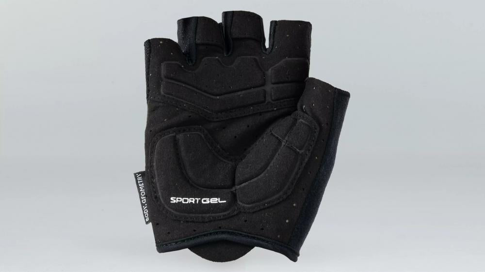 Specialized BG SPORT GEL Handschuh SF BLK M BLACK - Kurzfinger Radhandschuh mit Gelpolsterung - Bekleidung