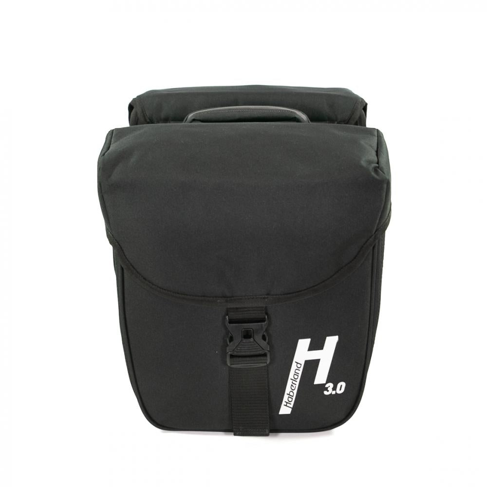 Doppeltasche 18l Basic S 3.0 Mik Schwarz - Praktische Gepäckträgertasche
