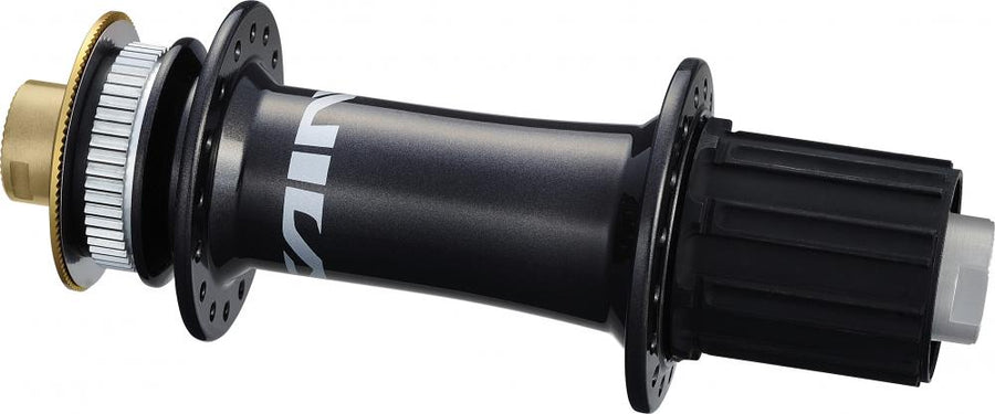 SHIMANO Hinterradnabe SAINT FH-M820 Center-Lock 32 Loch Hinterradnabe - 135x12 mm, 12 mm, Schwarz