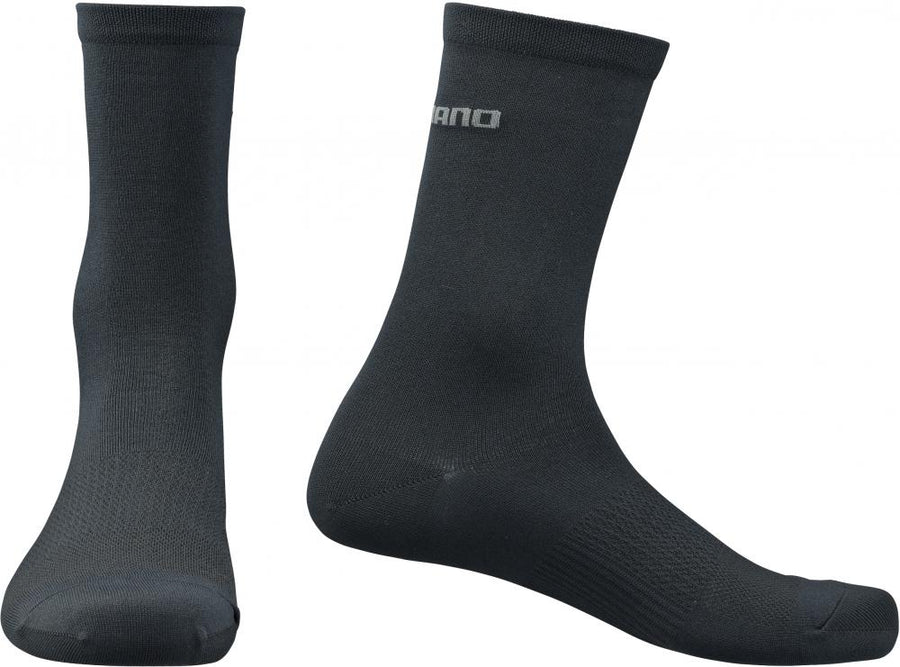 SHIMANO PERFORMANCE SOCKS BLACK Größe L/XL BLACK - leistungsstarke Radsocken