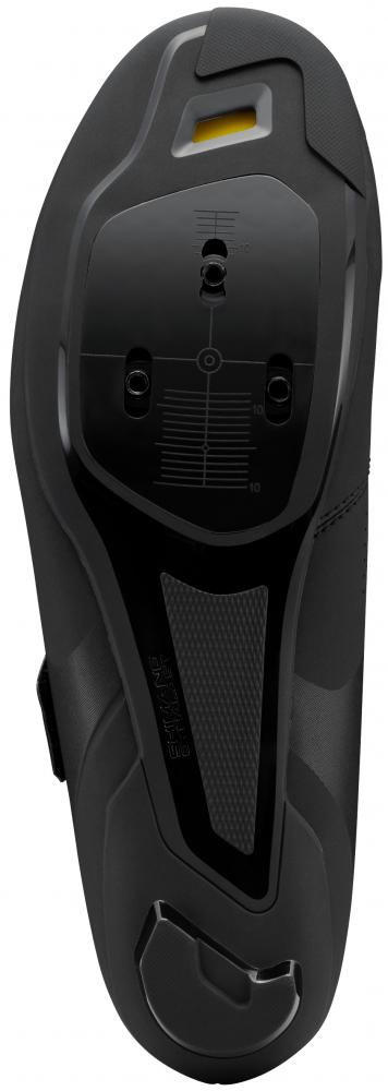 SHIMANO Fahrradschuhe RC102 Herren/Damen Road SPD-SL Fahrradschuhe Größe 43 Schwarz
