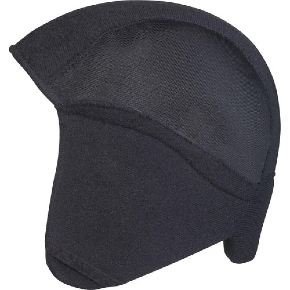 ABUS Winter Kit Helmmütze schwarz, Größe M, Vliesmütze mit Ohrenschutz, ersetzt Helmpolster, ideal für kalte Temperaturen, passend für alle ABUS Helme
