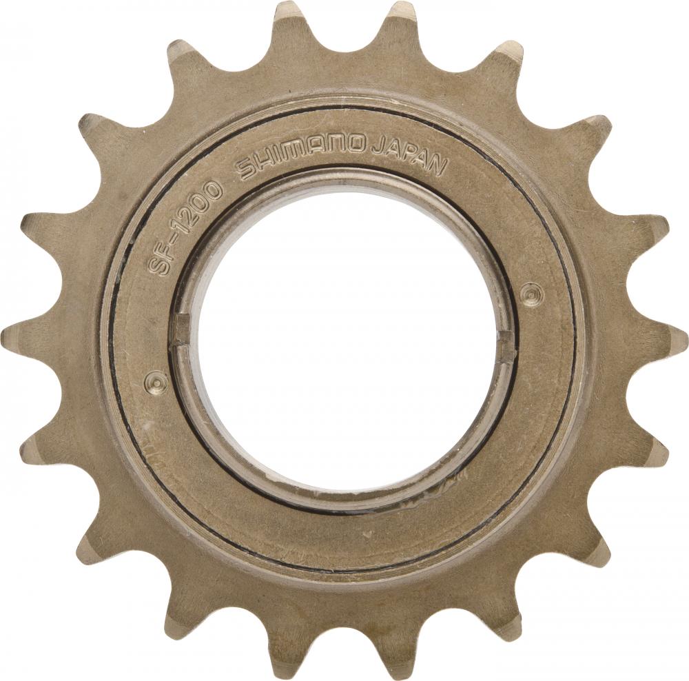 SHIMANO Freilaufritzel SF-1200 1/2x1/8 18Z - zuverlässiger Antrieb für Singlespeed und Stadtbikes