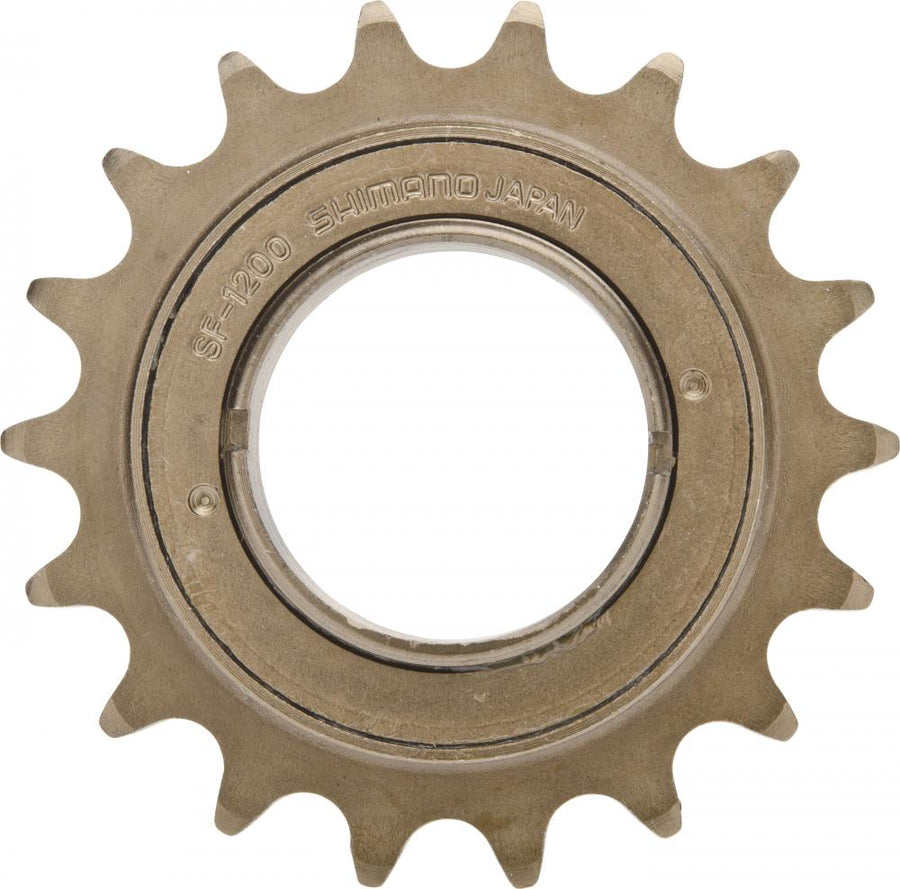 SHIMANO Freilaufritzel SF-1200 1/2x1/8 18Z - zuverlässiger Antrieb für Singlespeed und Stadtbikes