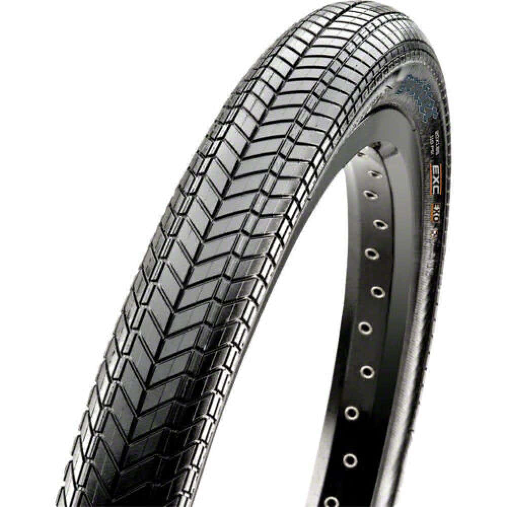 Grifter Bmx Reifen 20x2.10 Zoll (53-406) Schwarz Draht - Freestyle Fahrradreifen