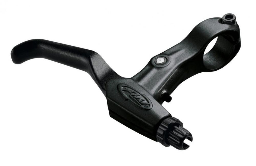 Schwarzer Avid FR-5 Fahrradbremshebel, Artikel 00.5215.018.000, für Mountainbike und Trekkingrad.