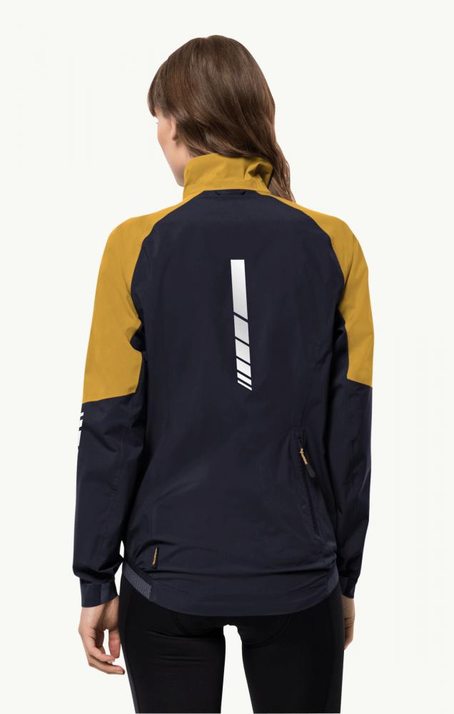 Jack Wolfskin Morobbia 2.5L Jkt W Texapore Regenjacke Golden Spice Größe M