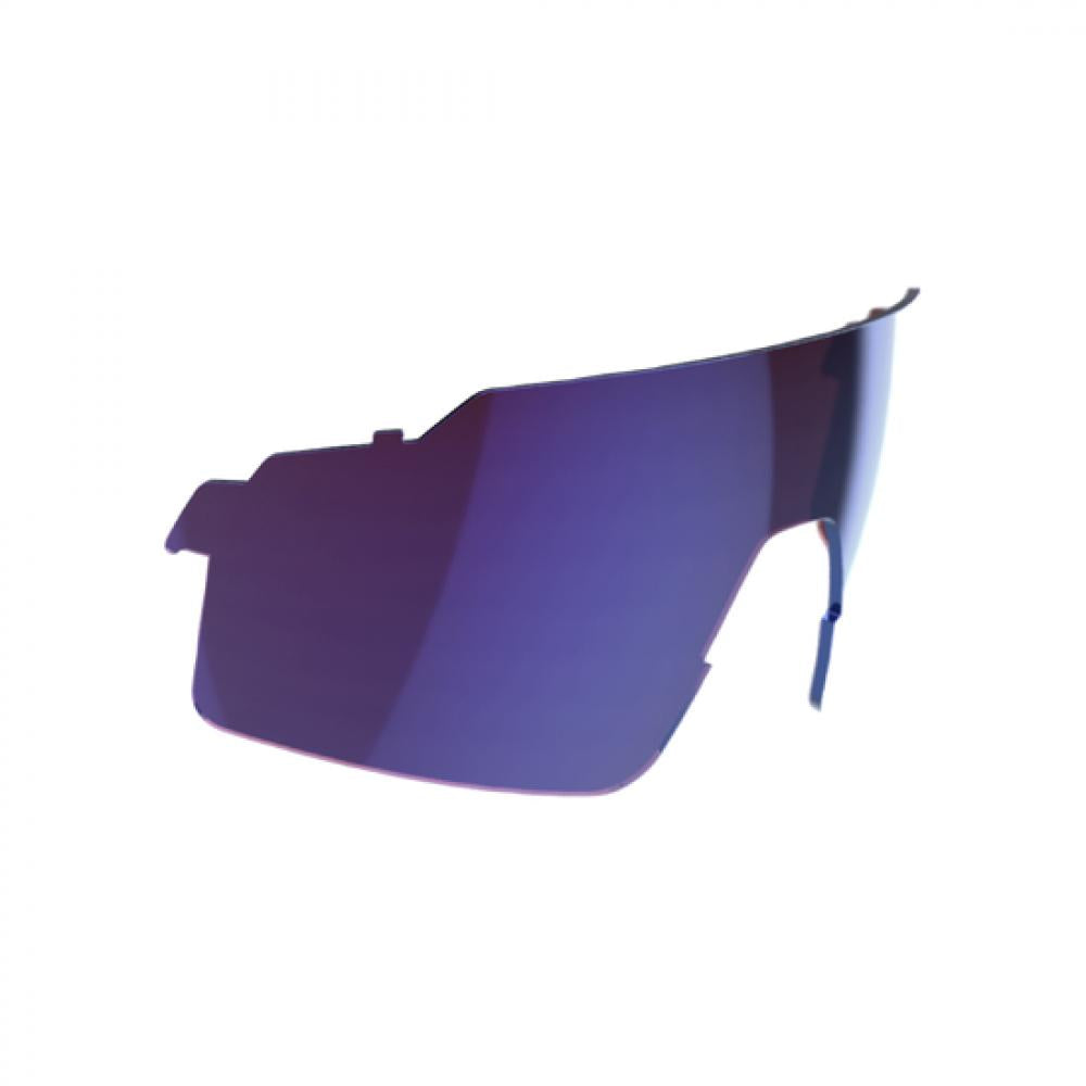 BBB Cycling lens FullView HC rode lens Standardgröße blue - Ersatzlinse mit blauem Spiegel