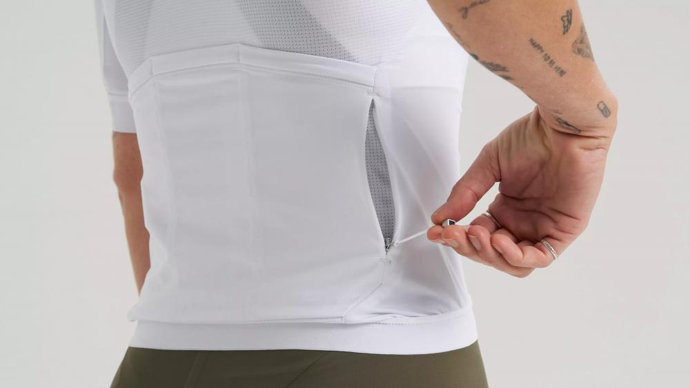 PRIME JERSEY SS WMN WHT XS - Damen Kurzarm Trikot Weiß Größe XS